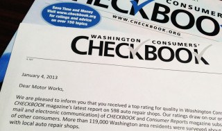 MWI Consumer Checkbook Top Quality Rated…Again!